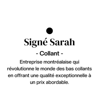 SIGNÉ SARAH