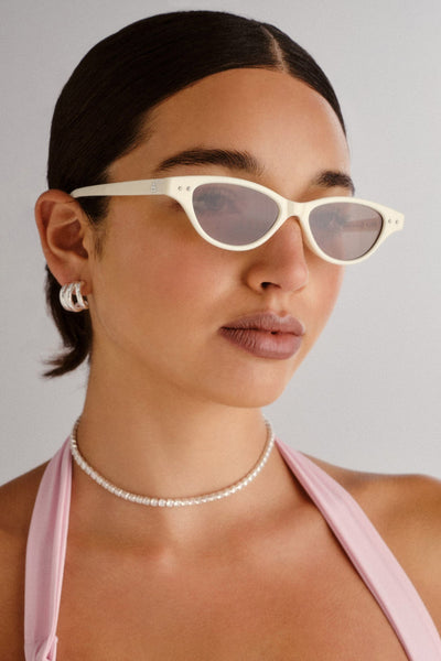 AIRE Cybeles Sunglasses - Ivory 
