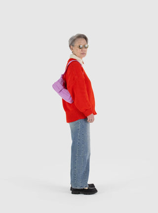 BAGGU Cargo Shoulder Bag - Peony 