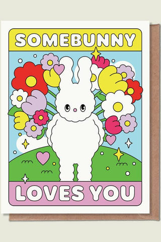 EPEE LAPIN STUDIO Carte de Voeux - Somebunny Loves You