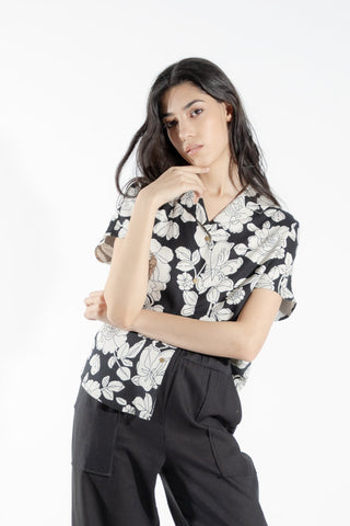 EVE LAVOIE - Chemise florale Élodée