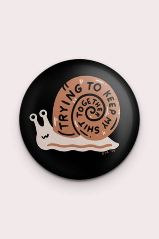 STAY HOME CLUB Aimant Escargot