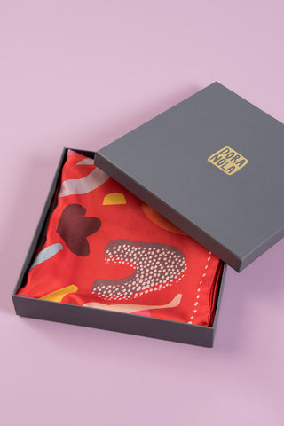 DORA NOLA Petit Foulard en Soie 90 - All the Way