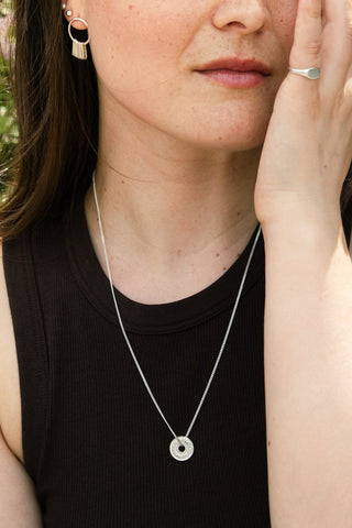 SARAH BIJOUX Collier Soleil - Argent