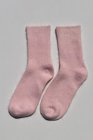 BILLY BAMBOO Chaussette Angora - Pastel Neige