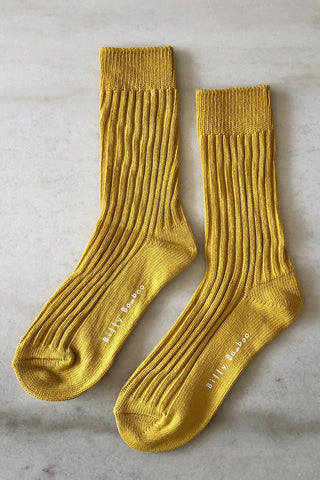 BILLY BAMBOO Chaussette Côtelé Coton - Pastel