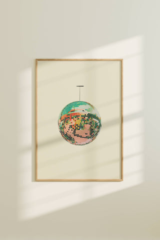 ARTBABY & CO. Affiche Disco Mirrorball