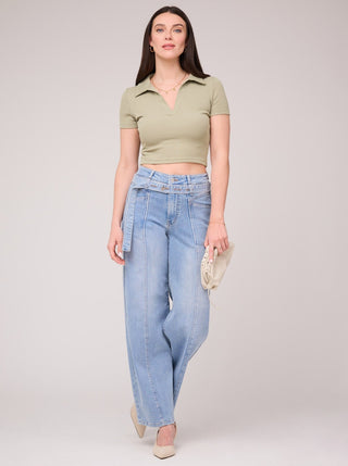 YOGA JEANS Coupe Lily -  Cottage Blue