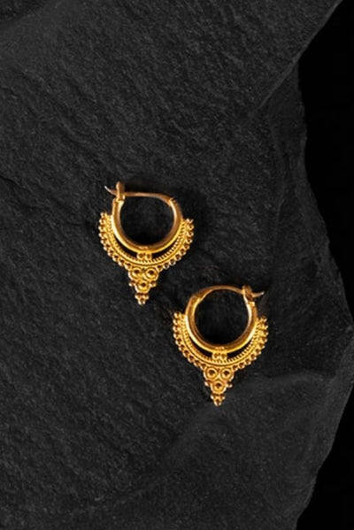 NOIR KALA Créoles Divine