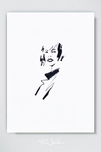 FRED JOURDAIN Poster Sketch