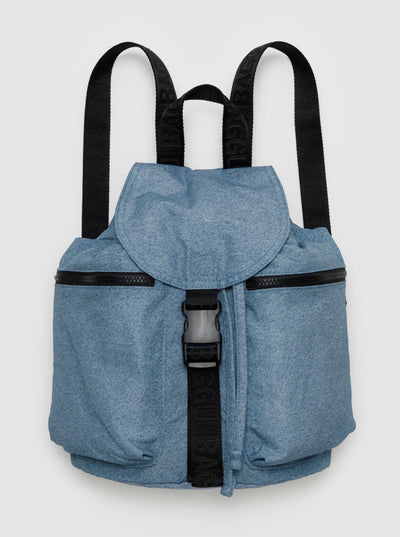 BAGGU Sports Backpack - Digital Denim 