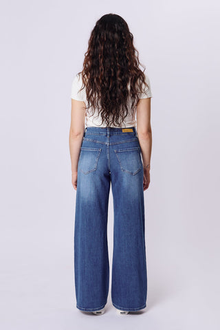 DAILYSTORY X YOGA JEANS Jean Aurore - Bleu