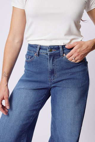 DAILYSTORY X YOGA JEANS Jean Aurore - Bleu
