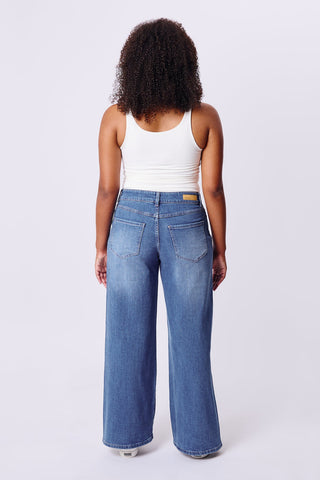 DAILYSTORY X YOGA JEANS Jean Aurore - Bleu