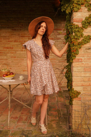 MEEMOZA Robe Alex - Feuille de Rouille