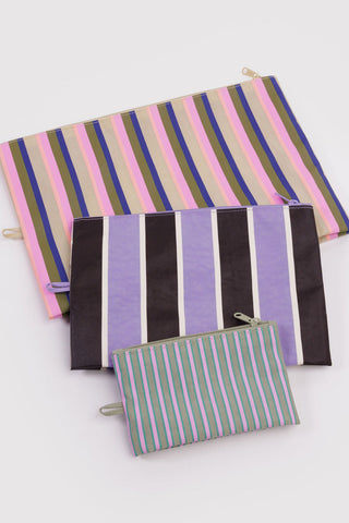 BAGGU Pochette Go - Candy Shop Stripes