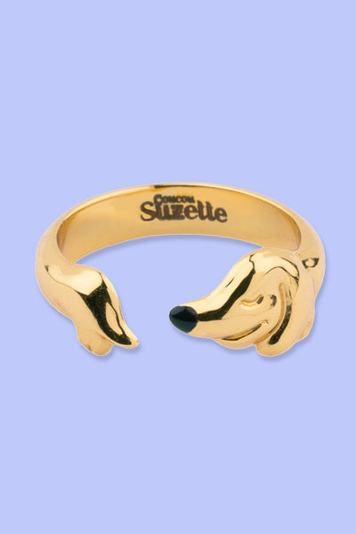 HELLO SUZETTE Dachshund Ring