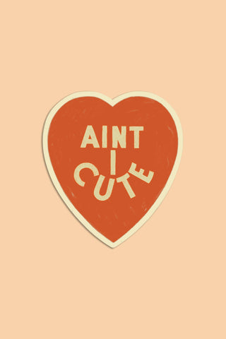 ARTBABY & CO. Autocollant Cœur Vintage