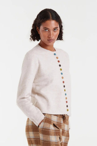 COMPANIA FANTASTICA Cardigan Bouton Coloré