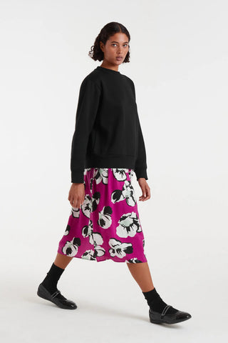 COMPANIA FANTASTICA Robe Midi Vivid Viola