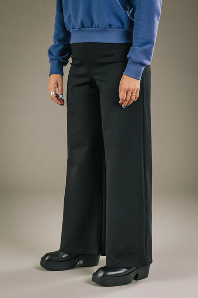MERCEDES MORIN Pantalon Flare - Noir