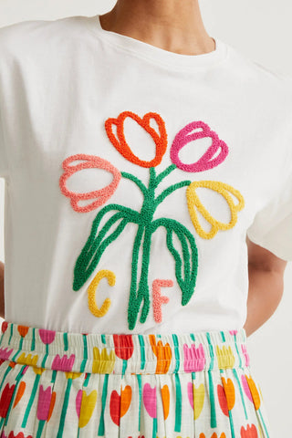 COMPANIA FANTASTICA T-shirt Bouquet - Tulipe