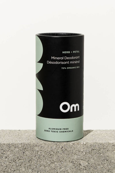 OM ORGANICS Mineral Deodorant - Herb + Petal