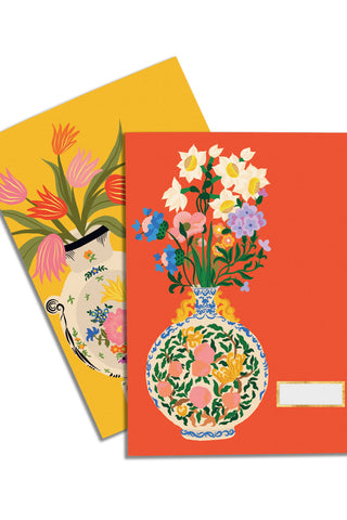 HALFPENNY POSTAGE Carnet - Bouquets