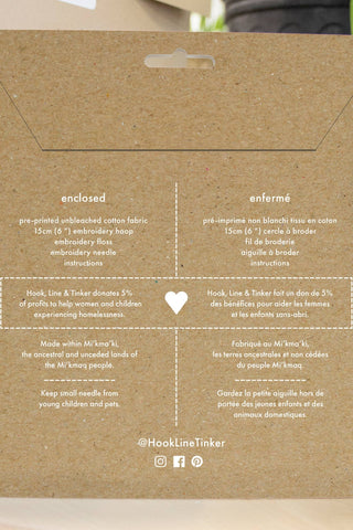 HOOK LINE & TINKER Kit de Broderie - Caribou