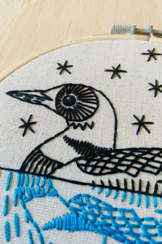 HOOK LINE & TINKER Kit de Broderie - Loon