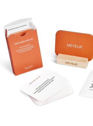 MEYEUR Jeu de Conversation - Parle Parle, Jase Jase