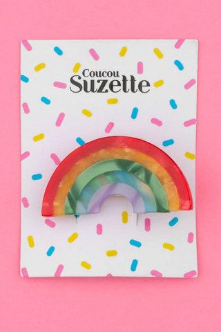 COUCOU SUZETTE Barrette Arc-en-ciel