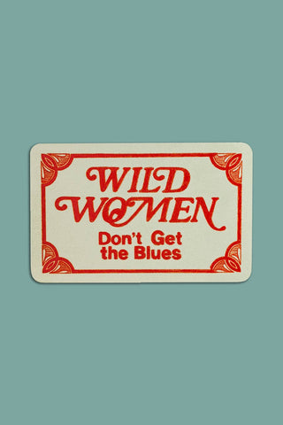 ARTBABY & CO. Autocollant Femmes Sauvages