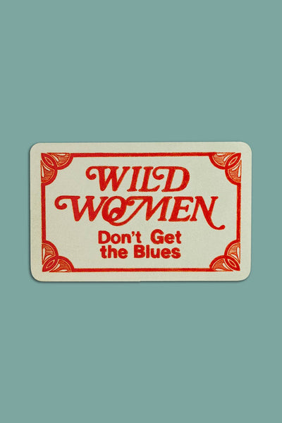 ARTBABY & CO. Autocollant Femmes Sauvages