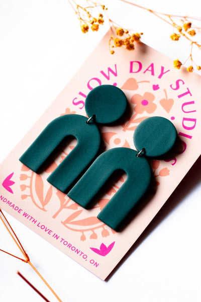 SLOW DAY STUDIOS Boucles d'Oreilles Arch
