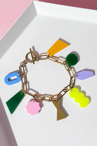 COMBINIST GOOD Bracelet Charmed - Or