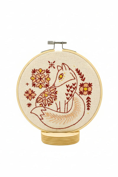 HOOK LINE & TINKER Kit de Broderie - Folk Fox