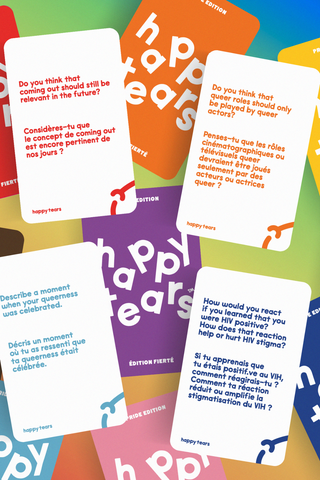 HAPPY TEARS Conversation Game - Pride Edition