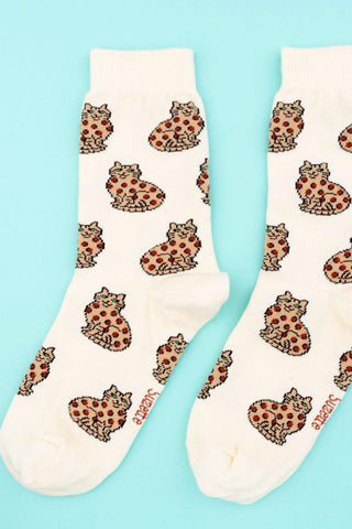 HELLO SUZETTE Bengal Cat Socks 