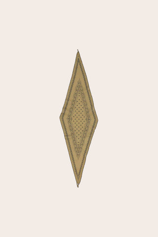 FRAAS Foulard Losange motif Cachemire