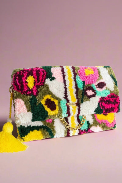 DORA NOLA Sac à Main Tufted - Bloom