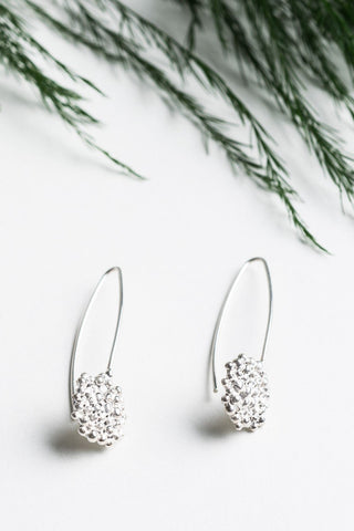 MICHELLE KEMP Boucles d'Oreilles Mayall - Argent