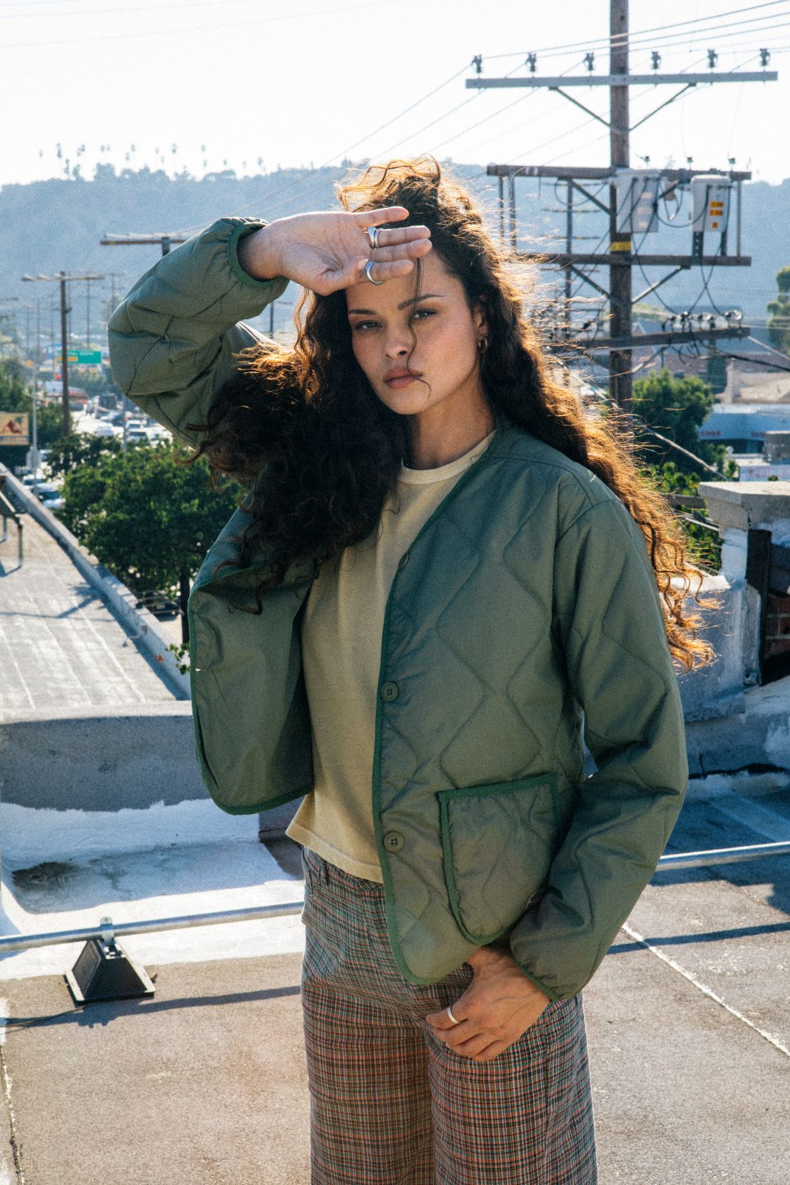 BRIXTON Delilah Jacket Olive