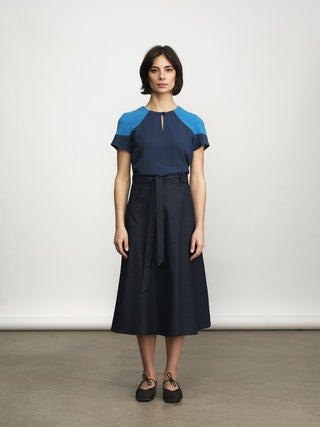 JENNIFER GLASGOW Jupe Sakia - Denim