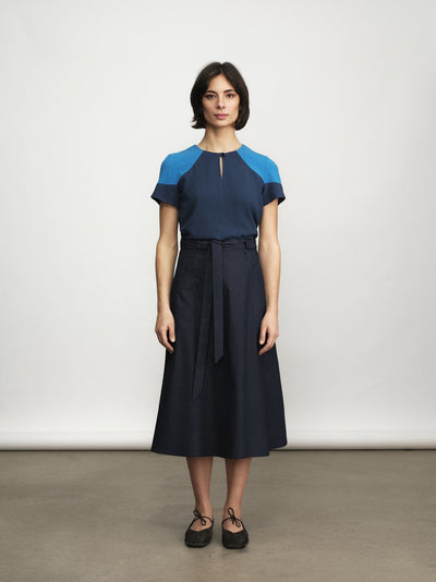JENNIFER GLASGOW Jupe Sakia - Denim