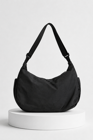 SAULE Large Croissant Bag