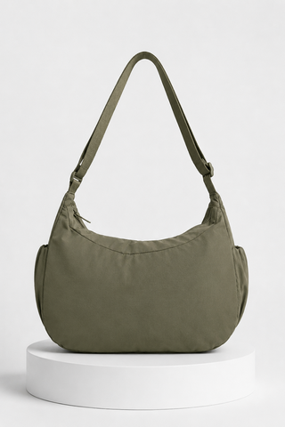 SAULE Large Croissant Bag