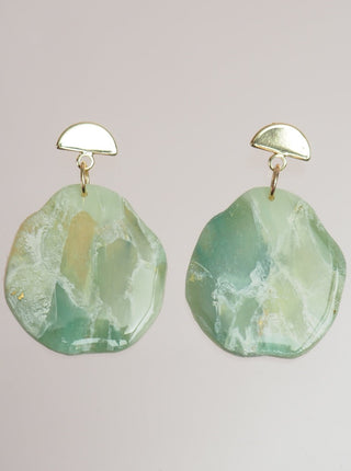 BON MATIN Boucles d'Oreilles Stone - Jade
