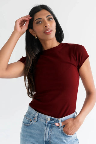 BRUNETTE T-shirt Rib
