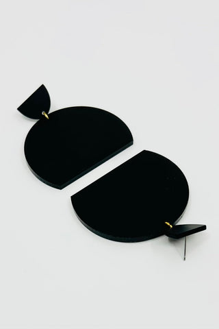 DARLINGS OF DENMARK Boucles d'Oreilles Kala - Noir